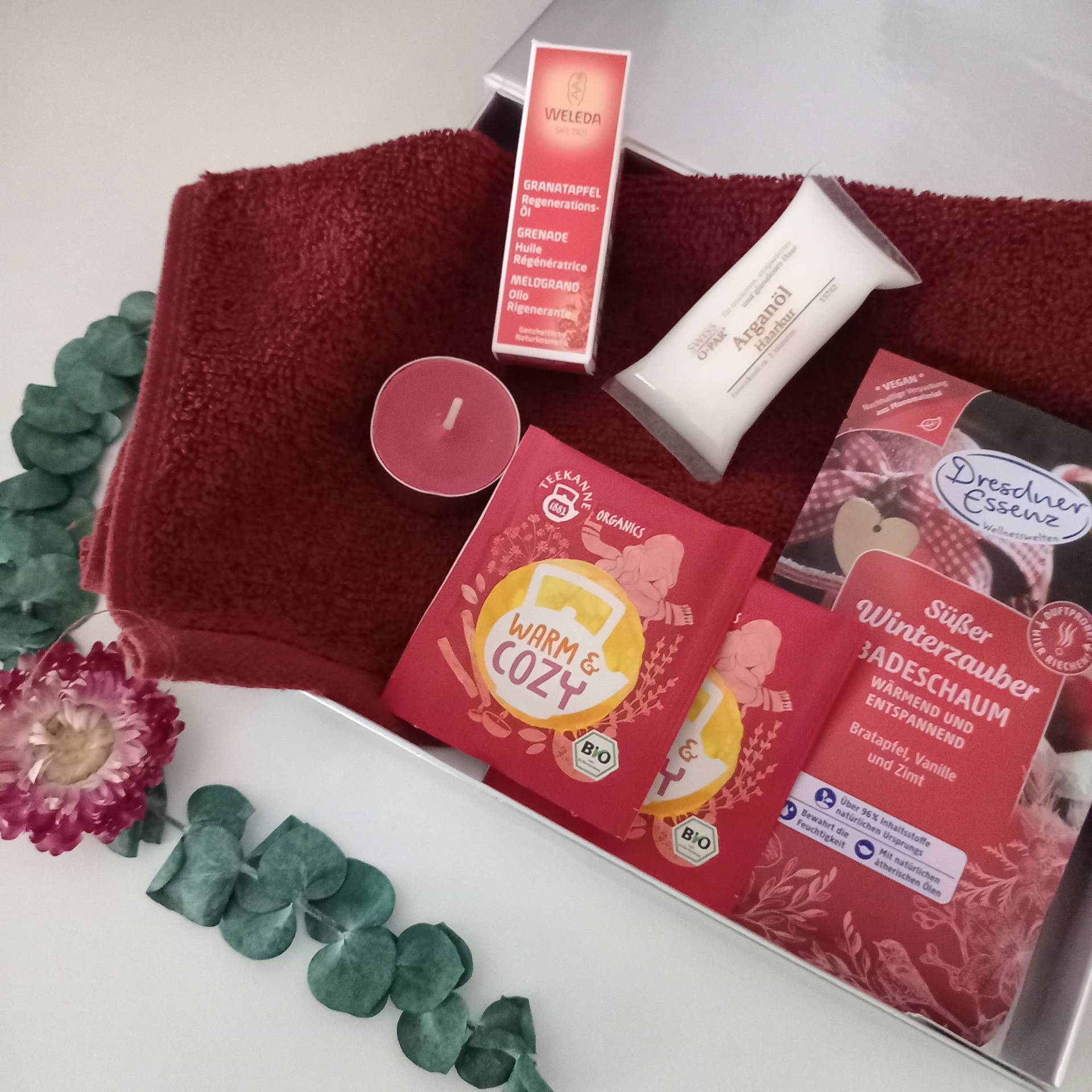 Geschenk Box Kleine Auszeit Winterzauber Beauty Kosmetik Set Tee Entspannung Wellness Diy von Etsy - MarLinKreationen