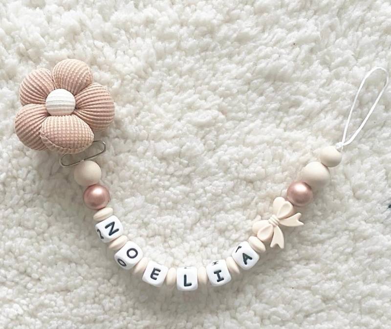 Schnullerkette/Nuggikette von Etsy - MariLeoBabystore