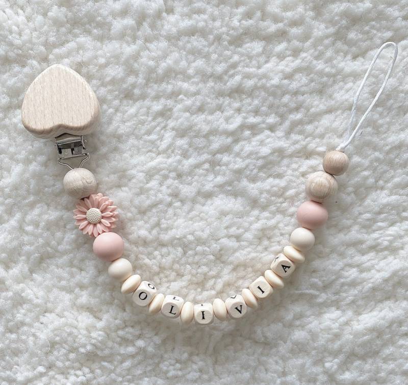 Schnullerkette/Nuggikette von Etsy - MariLeoBabystore