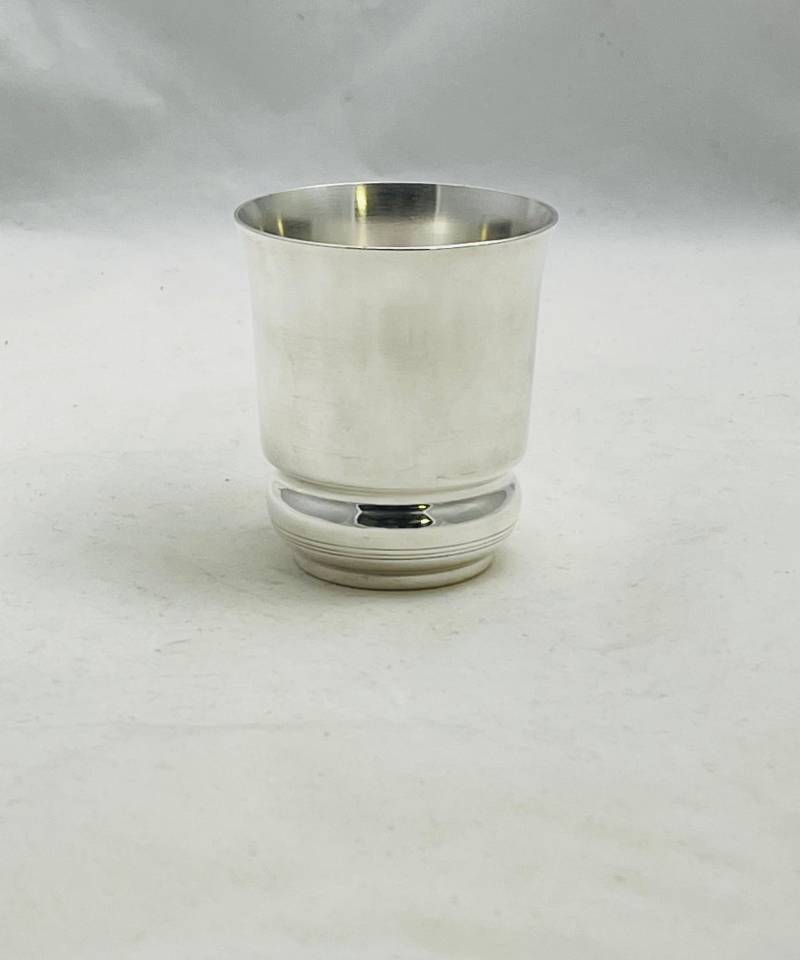 Antike Christofle Frankreich Silber-Platte Malmaison Muster Tumbler Baby Cup von Etsy - MaxInvaluables