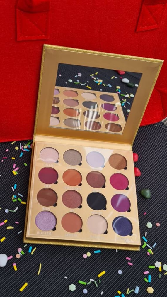 Lidschatten-Palette Das Leben Ist Ein Party Make-Up Kit Set Geschenk Für Freunde Lidschatten Sie von Etsy - MayaGyBoutiqueArt