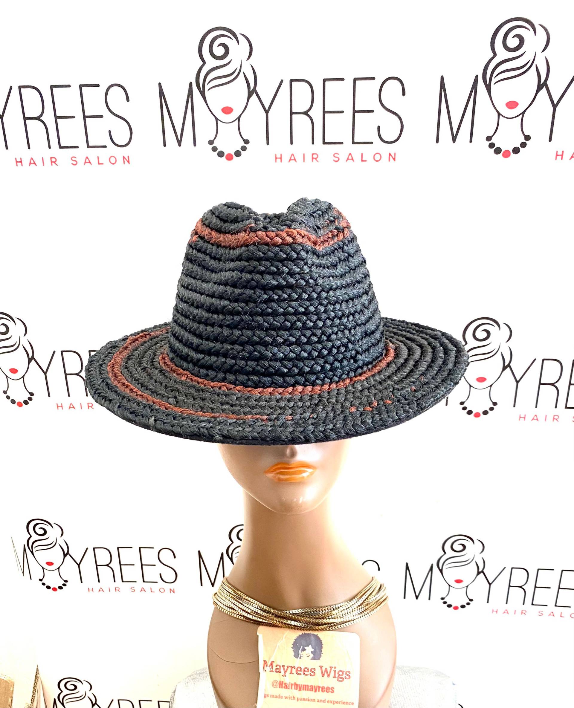 Geflochtener Fedora Hut von Etsy - Mayreeswigs