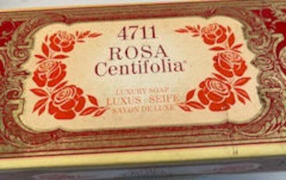 Vintage 4711 Rosa Centifolia Seifen Set. 3 Bar Nib von Etsy - MePeGreece