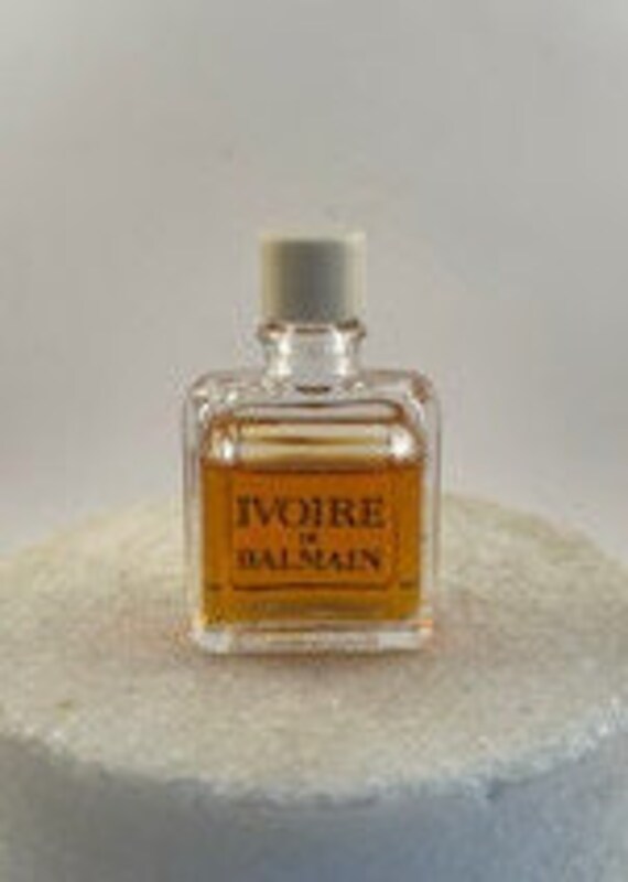 Vintage Balmain Ivoire De Eau Toilette .25 Fl Oz/7.5 Ml Miniatur Splash von Etsy - MePeGreece