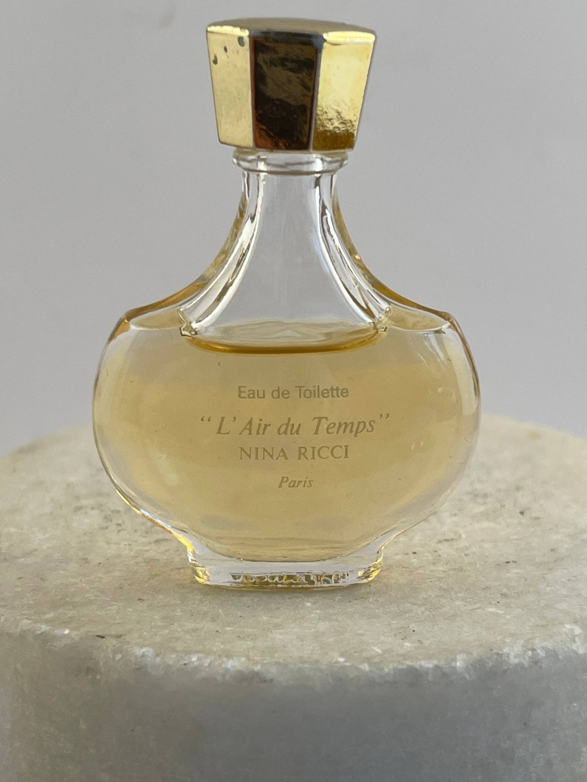 Vintage Nina Ricci "L'air Du Temps' Eau De Toilette Miniature 1/6 Fl Oz. Splash. Selten von Etsy - MePeGreece