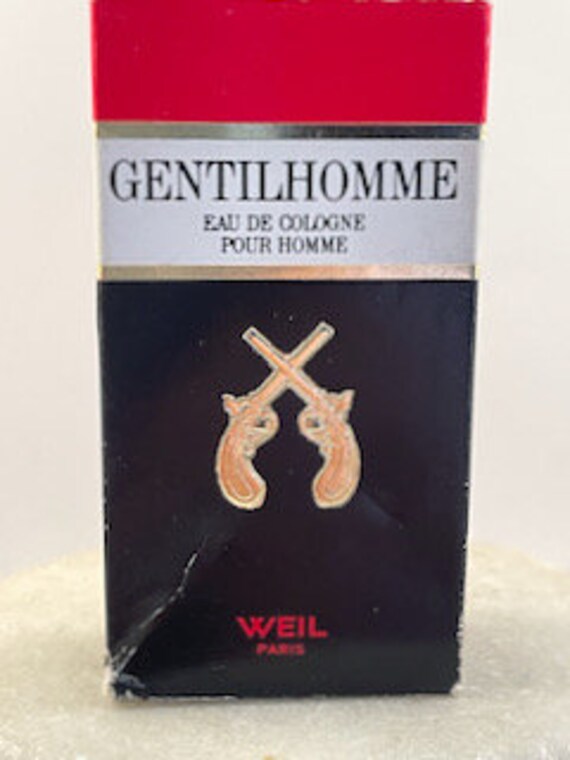 Vintage Weil Paris Gentile Homme Eau De Cologne Miniature Splash. 0.17 Fl Oz/5 Ml. 80% Vol. Extrem Selten von Etsy - MePeGreece