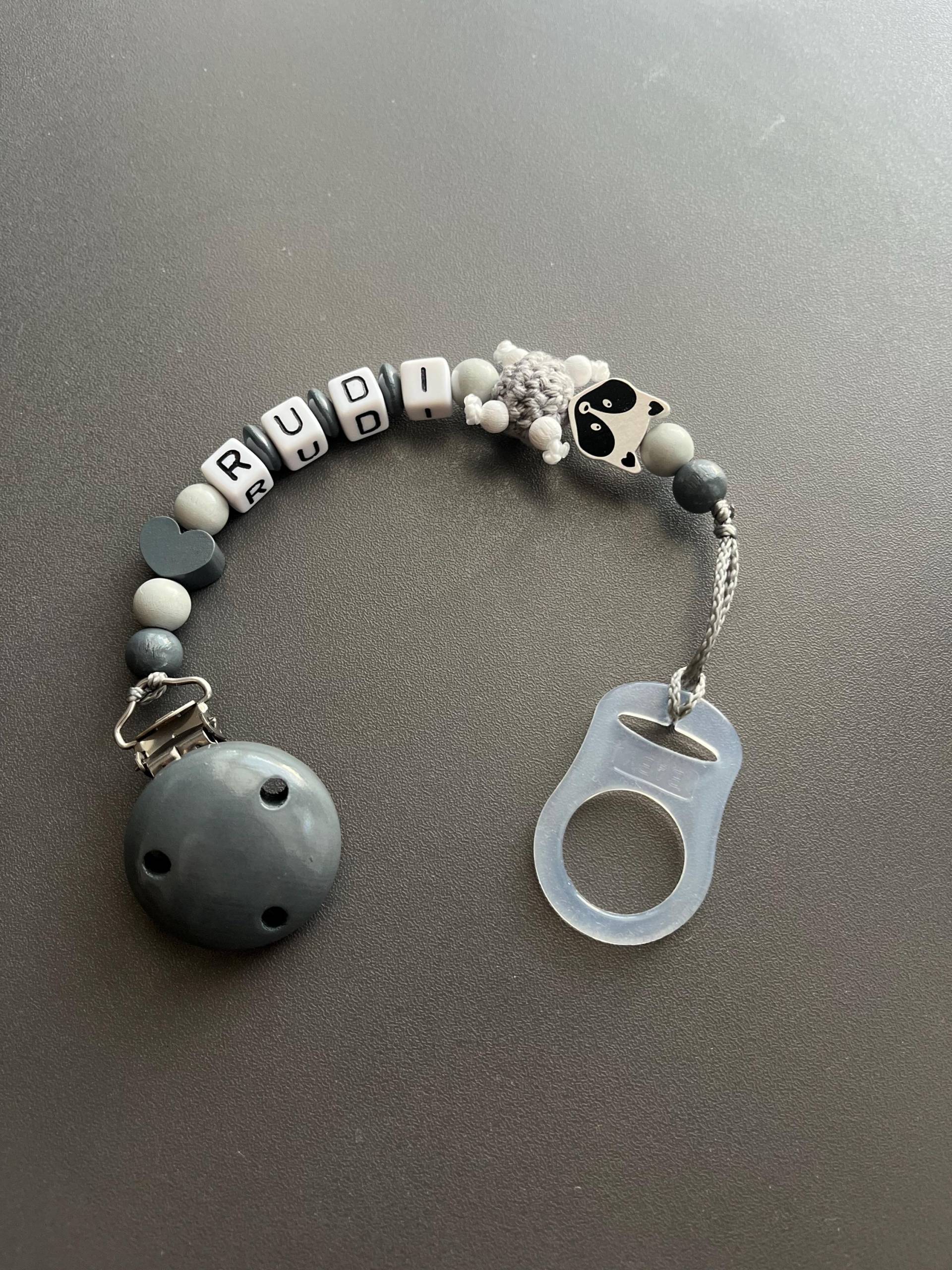 Schnullerkette, Schnullerkette Mit Namen, Personalisiert von Etsy - MellysBabykreationen