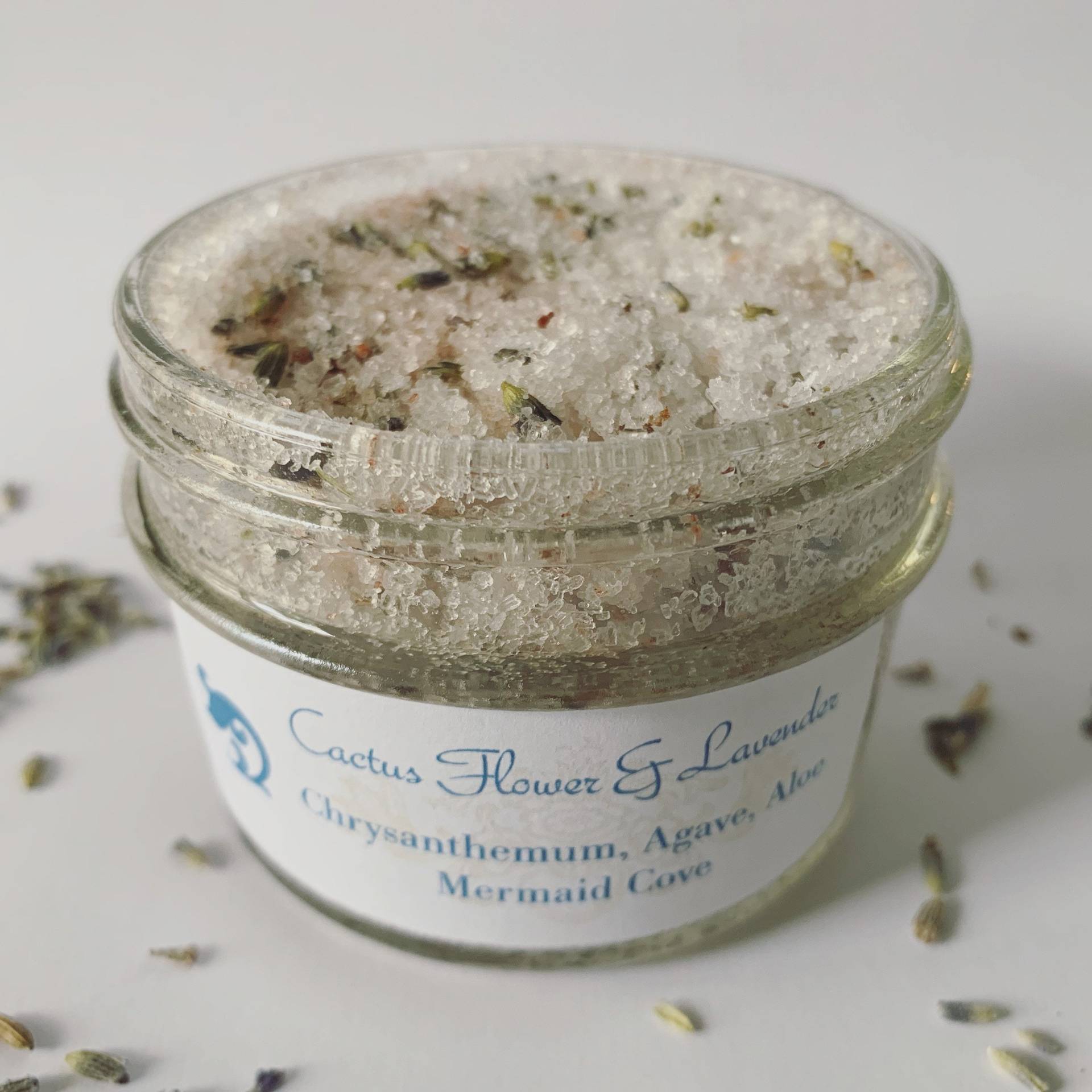 Kaktus Blume & Lavendel Badesalze | 100 G Glas Natürliche Selbstpflege Kräuter Getrocknete Geschenke Aromatherapie von Etsy - MermaidCoveBathBody