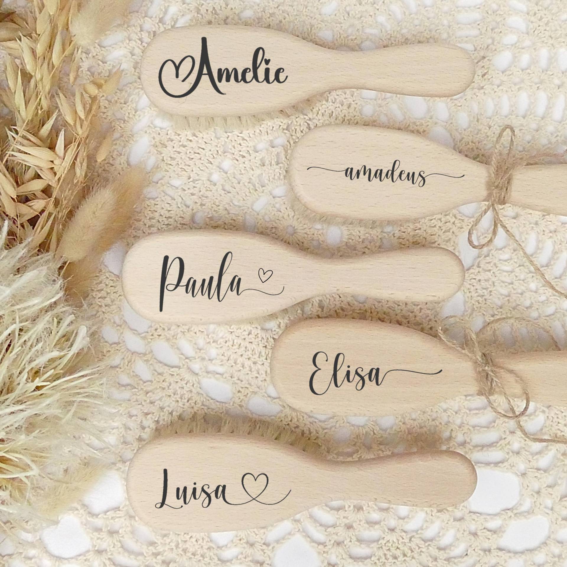 Personalisierte Babyhaarbürste, Bürste Für Babys, Ziegenhaar, Holzbürste, Geschenk Zur Geburt, Fsc-Zertifiziertes Holz, Taufgeschenk Personalisierte Babyhaarbürste, Bürste Für Babys, Ziegenhaar, Holzbürste, Geschenk Zur Geburt, Fsc-Zertifiziertes Holz, Taufgeschenk von Etsy - MiaMaralina