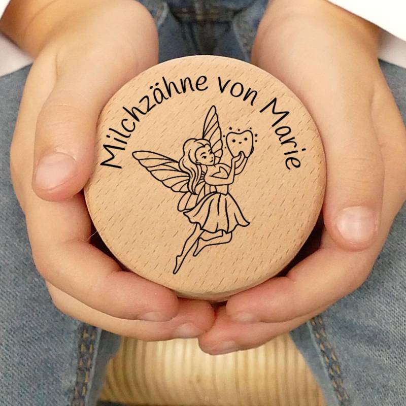 Personalisierte Milchzahndose, Zahndose, Zahnfee von Etsy - MiaMaralina