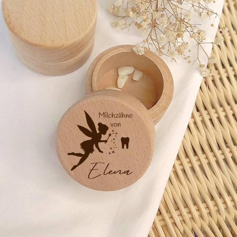 Personalisierte Milchzahndose, Zahndose, Zahnfee von Etsy - MiaMaralina