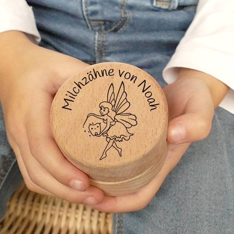 Personalisierte Milchzahndose, Zahndose, Zahnfee von Etsy - MiaMaralina