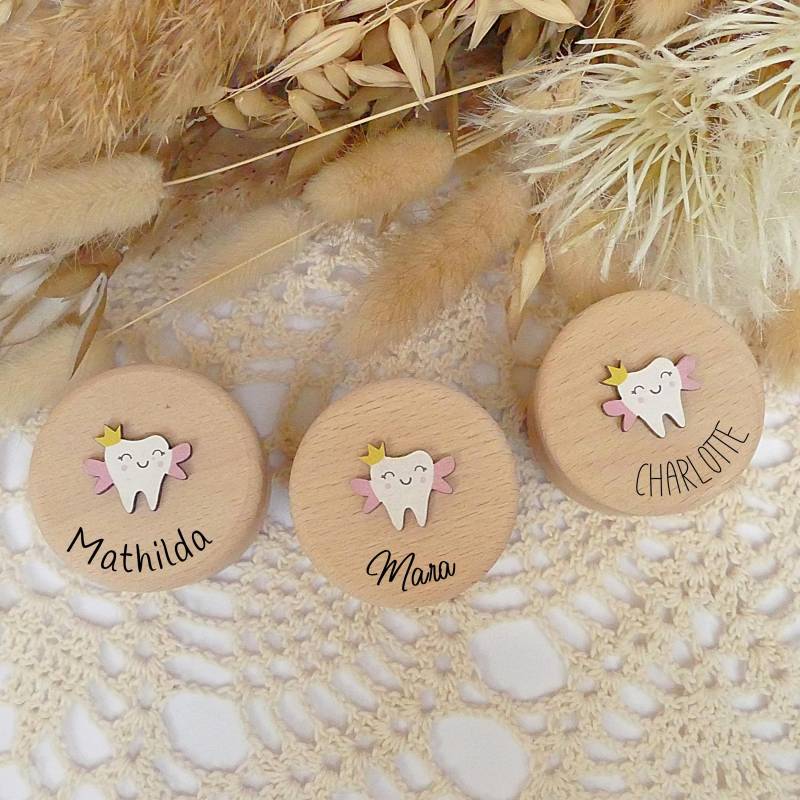 Personalisierte Milchzahndose, Zahndose von Etsy - MiaMaralina