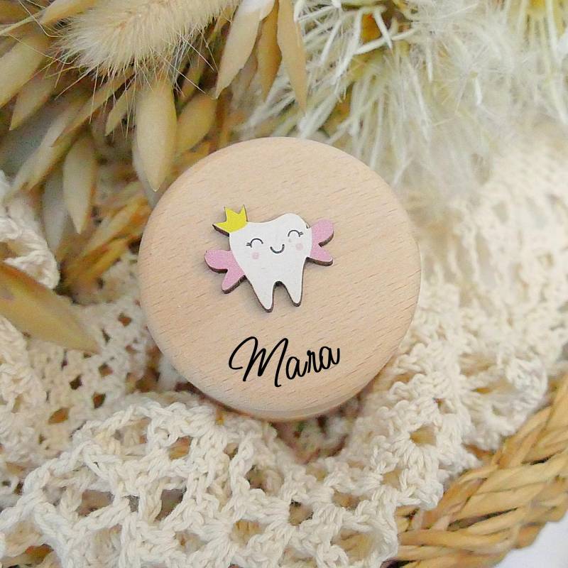 Personalisierte Milchzahndose, Zahndose von Etsy - MiaMaralina