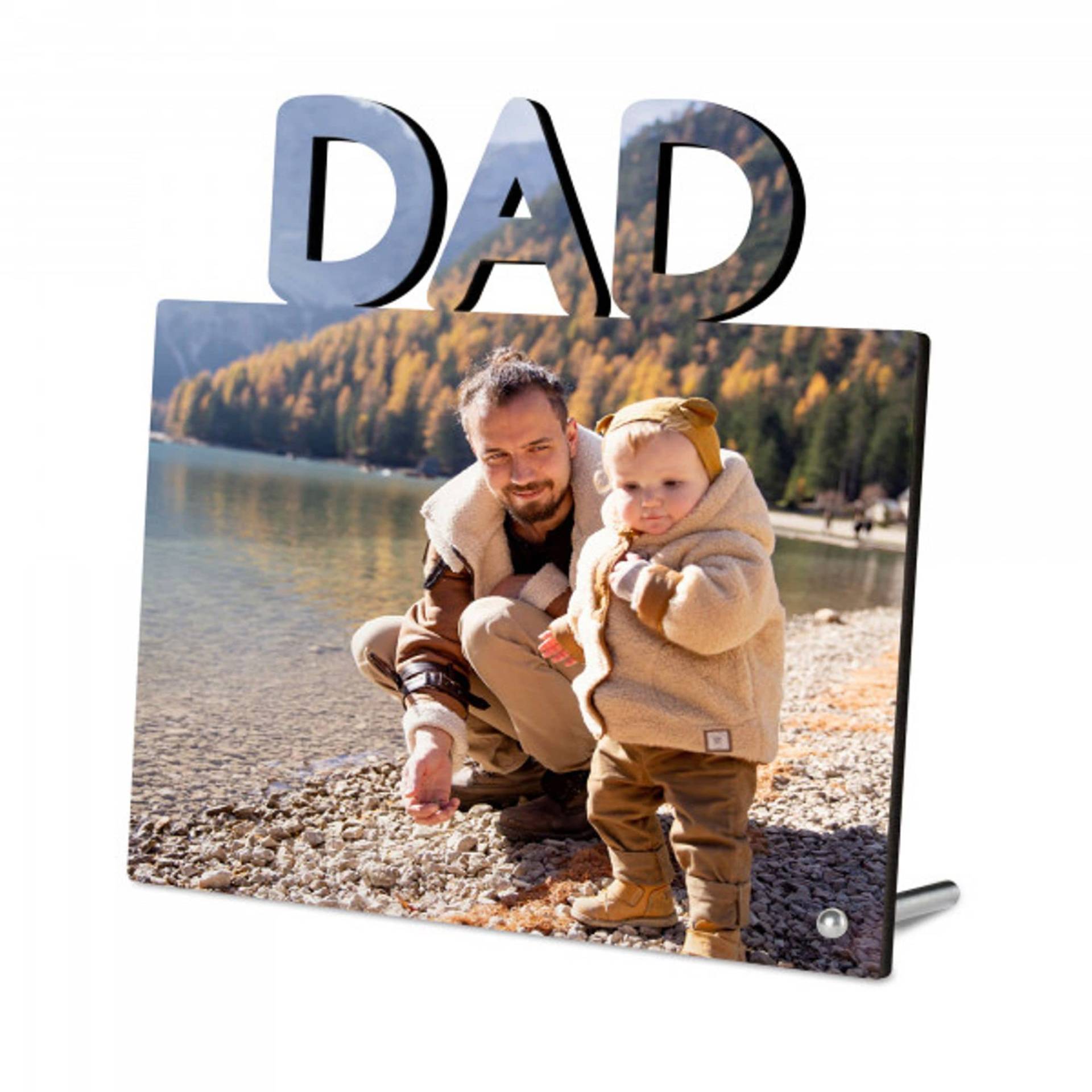 Personalisierter Aufsteller Emo-Frame Dad, Inkl. Metallstift, Mit Ihrem Wunschbild/Foto von Etsy - MichaelManger