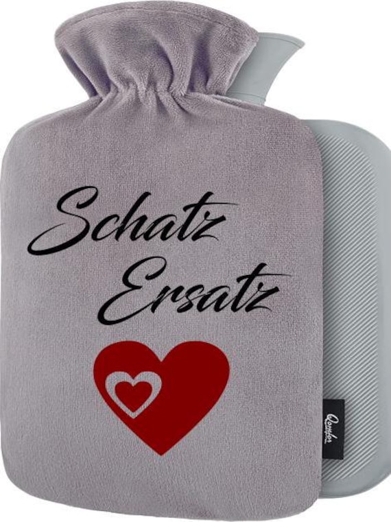 Wärmflaschenbezug Personalisiert Und Individuell Gestaltet Für Freunde, Familie Etc. , Wärmflaschenhülle Mit Wärmflasche von Etsy - MietFabrikcs