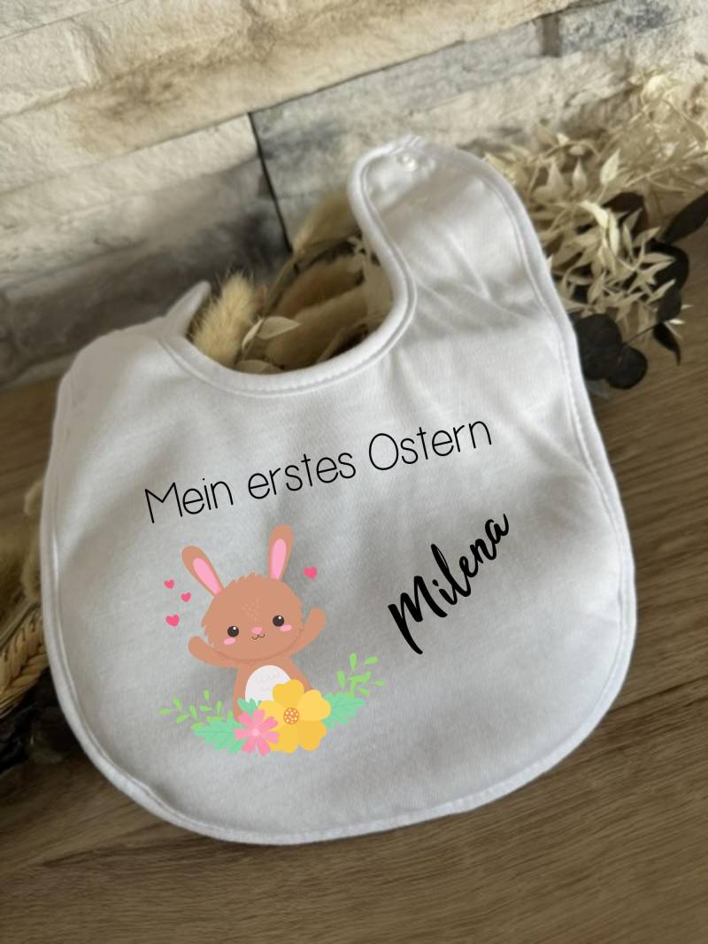 Baby Lätzchen Personalisierte Geschenke Name Erstes Ostern Geschenk Babyparty Babyshower Geburt Halstuch Babygeschenk Hase Mama 2025 von Etsy - Milevo