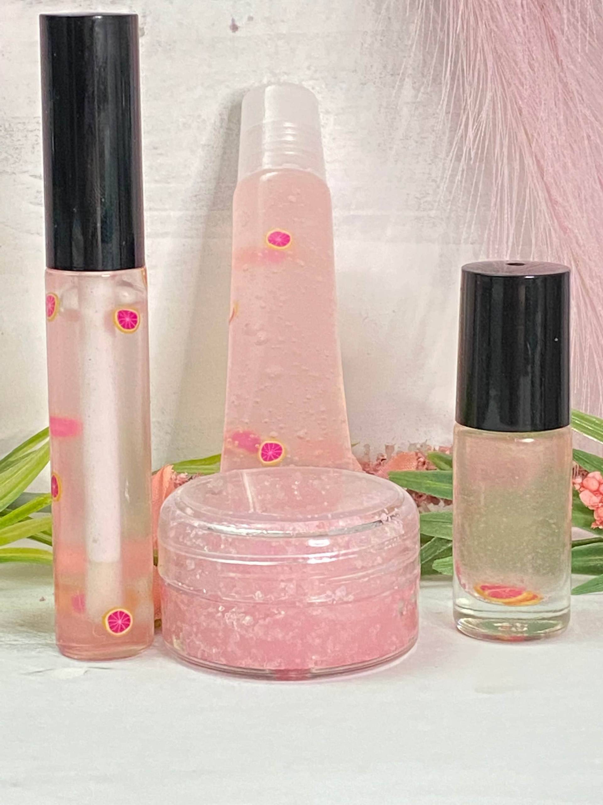 Pink Lemonade Lippenpflege Bündel | Lipgloss Kit Geschenk Hydratisierend Und Feuchtigkeitsspendend von Etsy - MissKaysBoutiqueCo