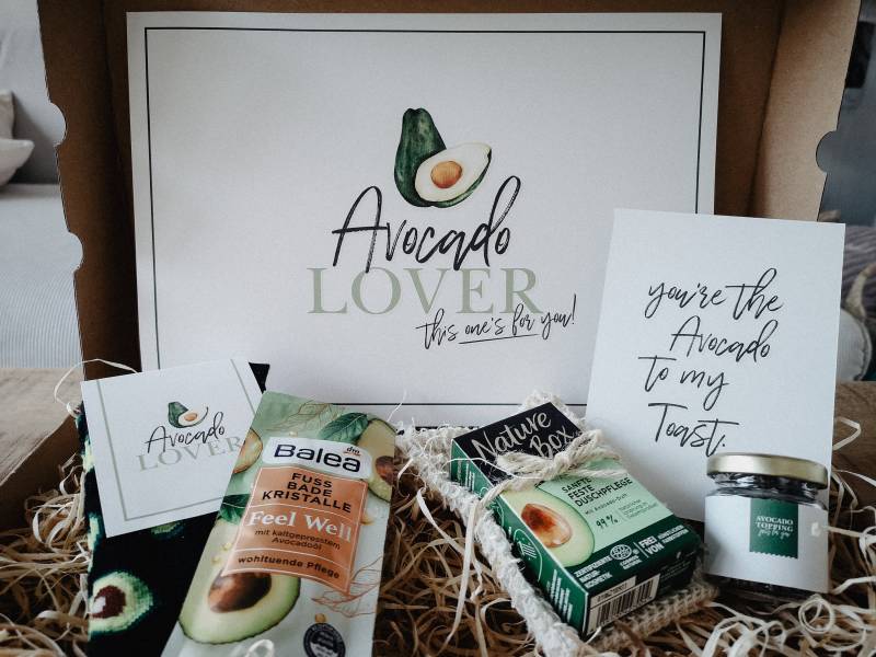 Avocado Lover | Geschenk Set Gewürz Geschenke Box von Etsy - MissMinnelliDESIGN