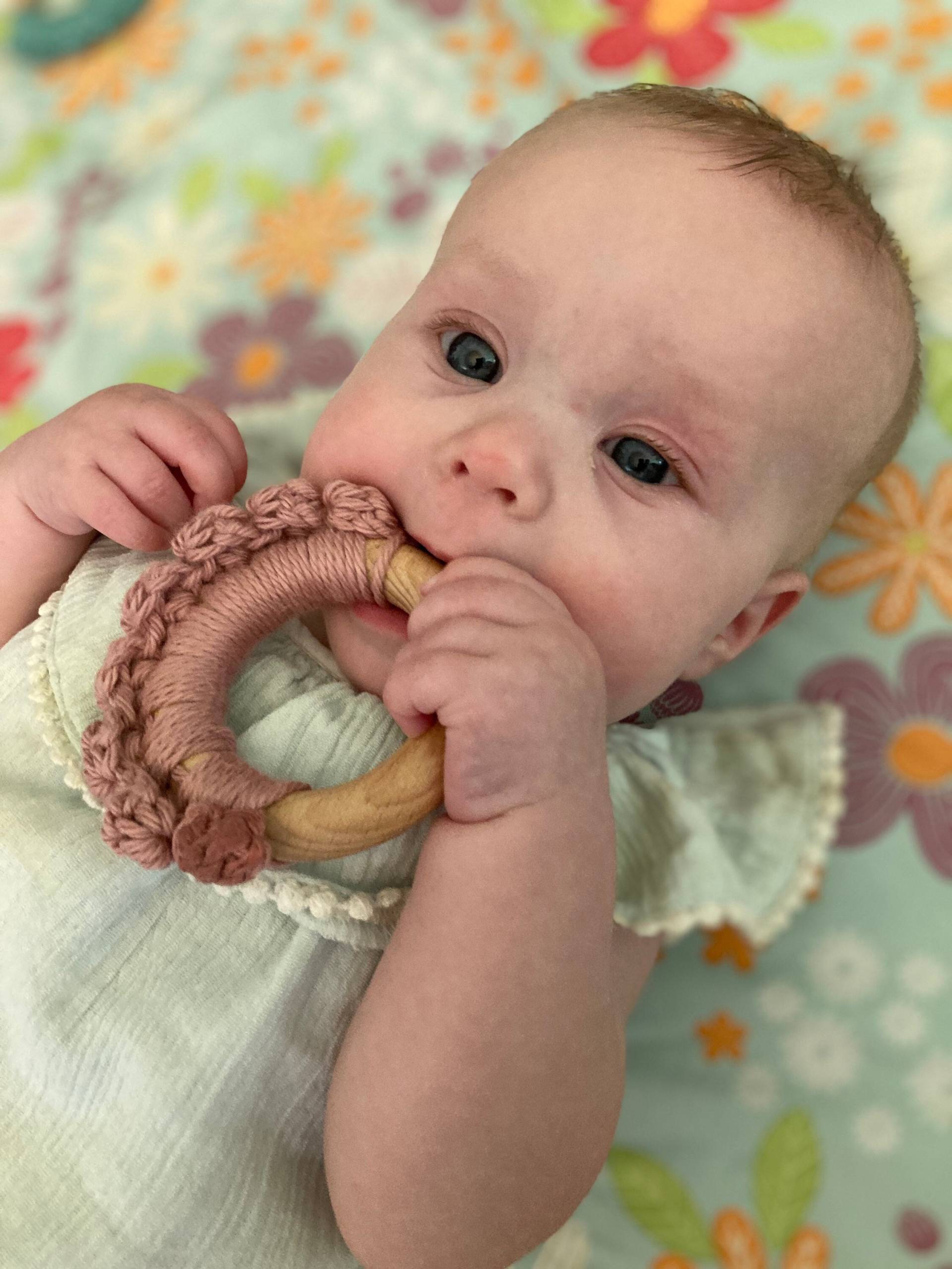 Boho Baby Gehäkelt Holz Beißring von Etsy - Missouricrochet