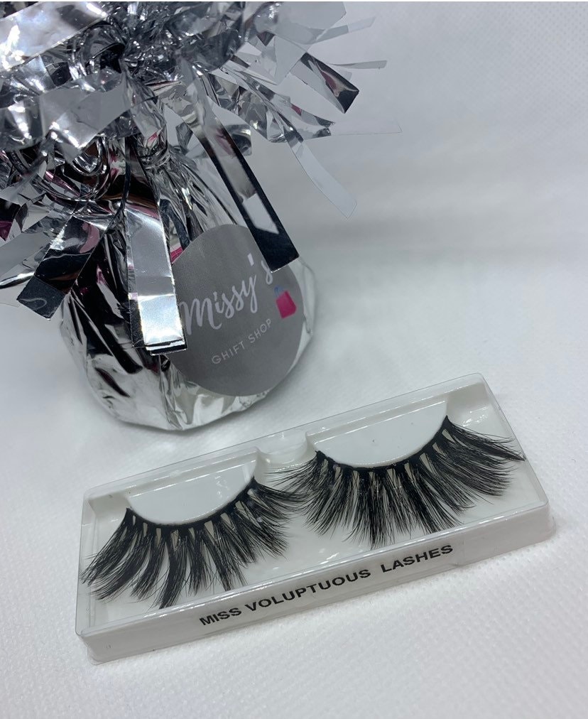 Handgemachte 3D Vuluptous Faux Nerz Wimpern - Miss Voluptuous von Etsy - MissysGhiftShop