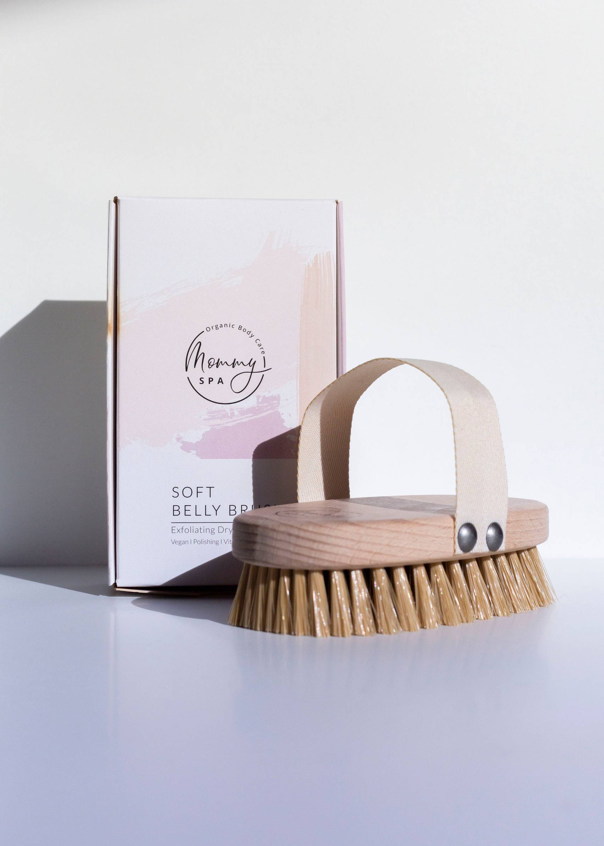 Soft Belly Brush - Vegane Massagebürste von Etsy - MommySPA