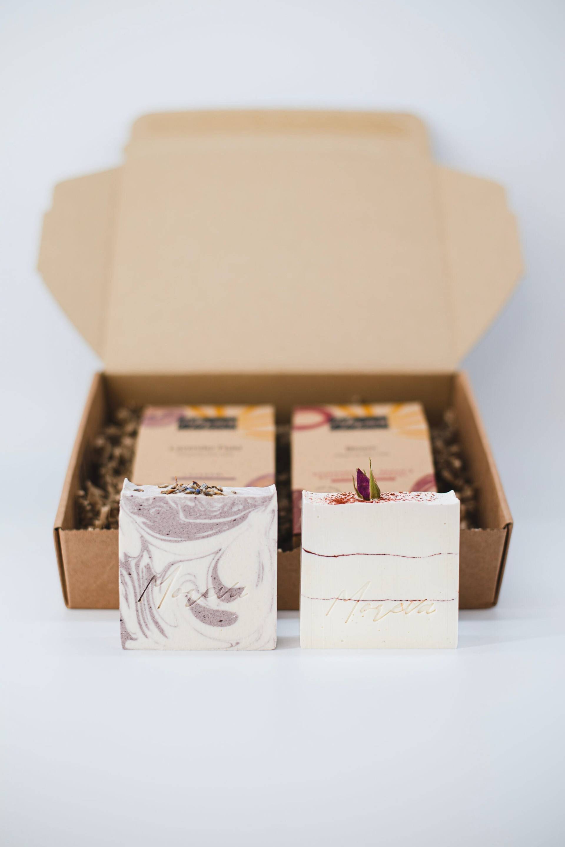 Natural Soap Two-Pack "Blooming Fields", Vegan Gift Set With 2 Organic Bars, Handmade Using The Cold Process von Etsy - MorevaCare