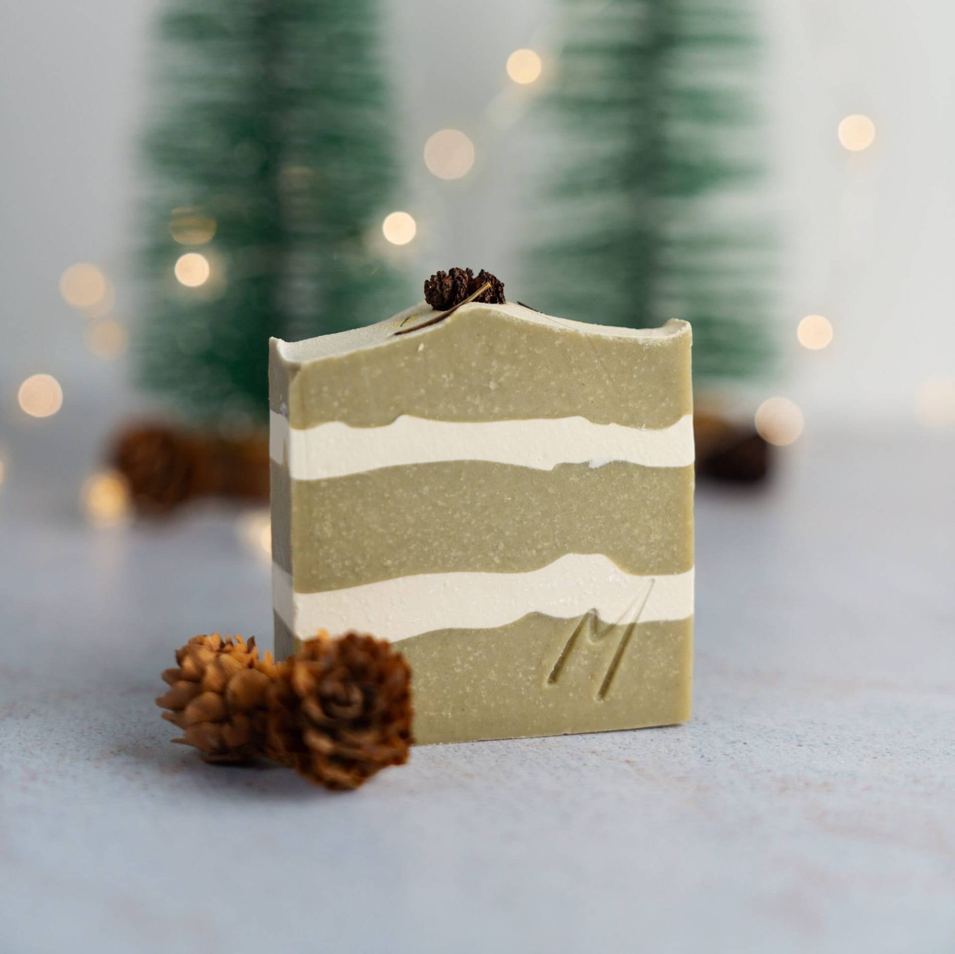 Winter Forest Natural Soap | Christmas Limited Dyes Zero Waste Bathroom Handmade According To The Cold Process Moreva Care von Etsy - MorevaCare