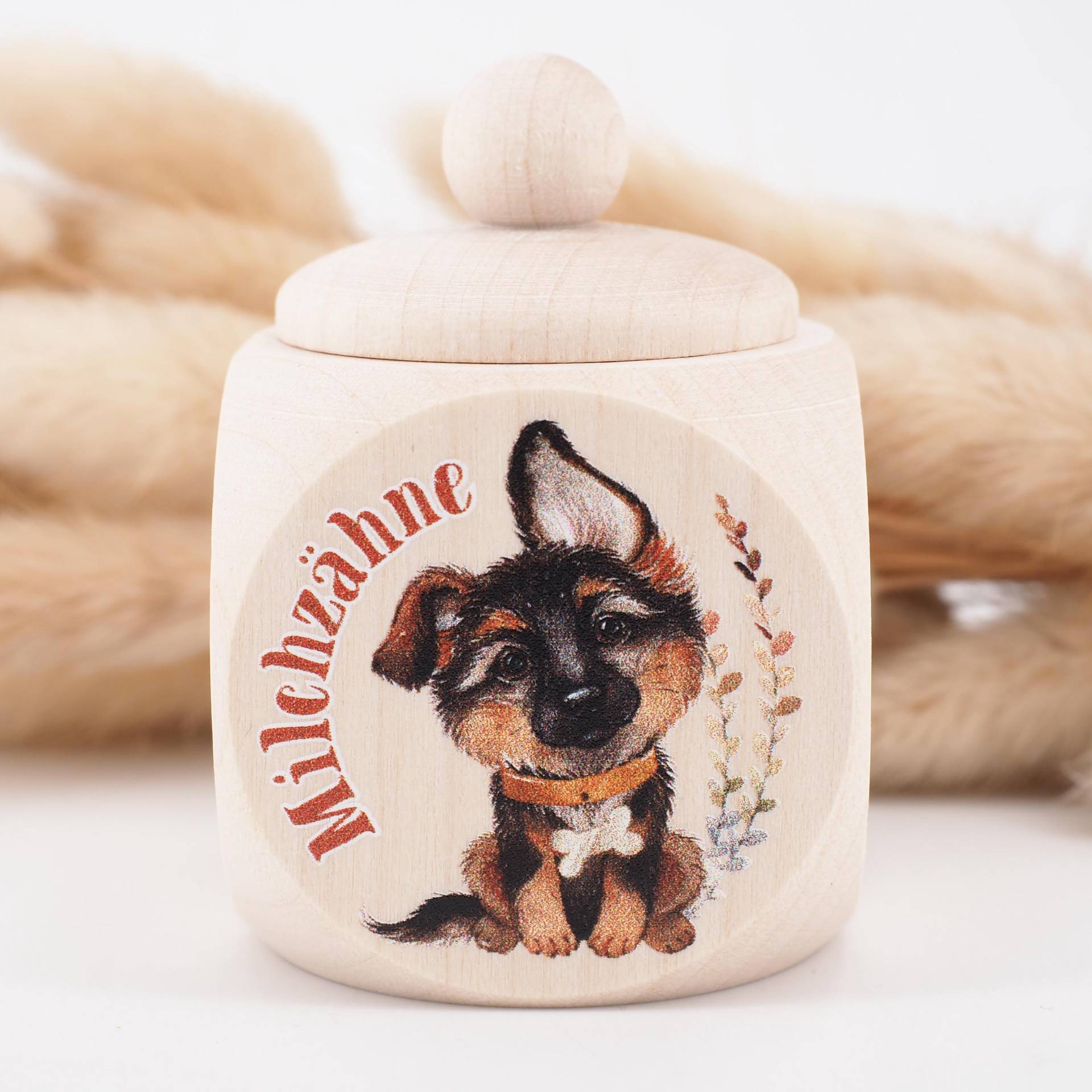 Milchzahndose Schäferhund von Etsy - MotzisBunteWelt2014