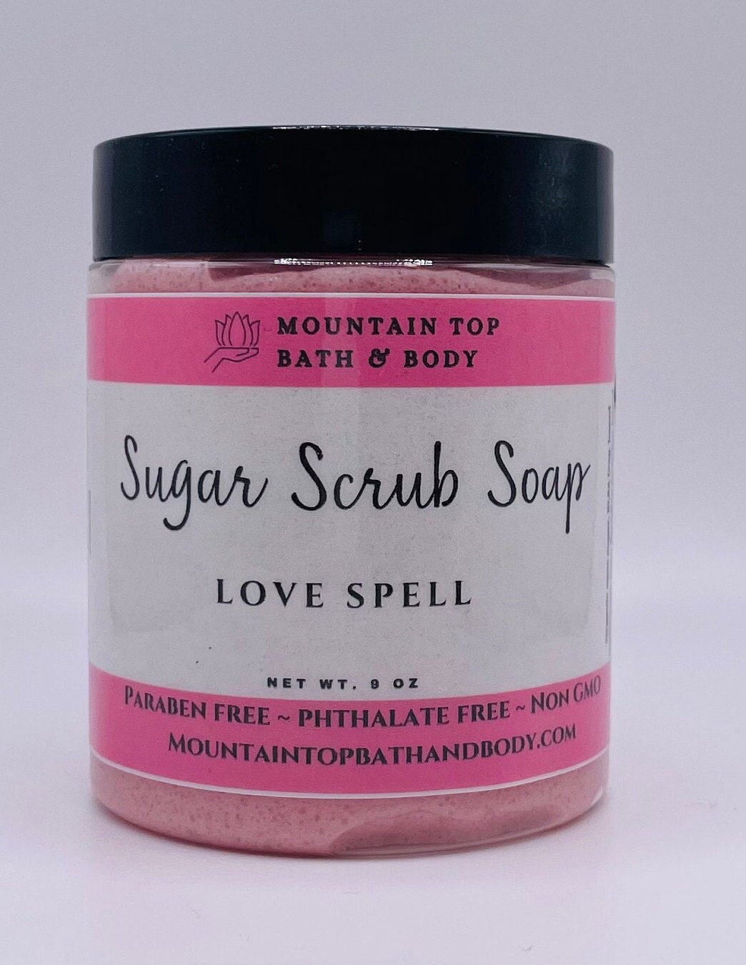 Love Spell Schäumende Zuckerpeeling Seife von Etsy - MountainTopCoStudio