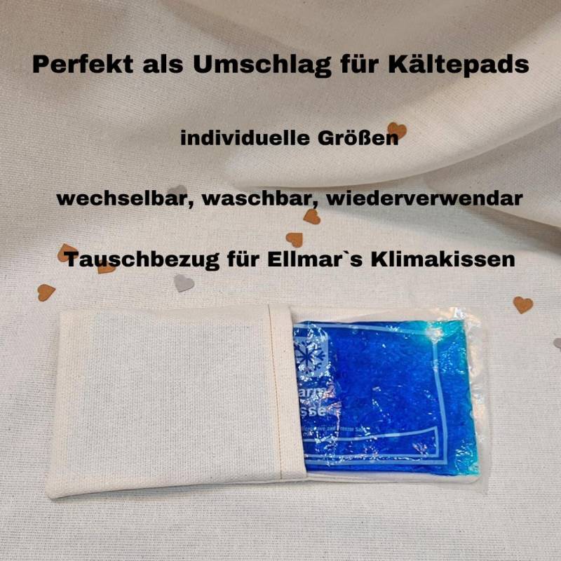 Wechselbezug Uni-Collection Creme Canvas Für Wärme - Und Kältekompressen Personalisierbar. Verschiedene Größen. Tauschhülle Wärmekissen von Etsy - MyEllmar