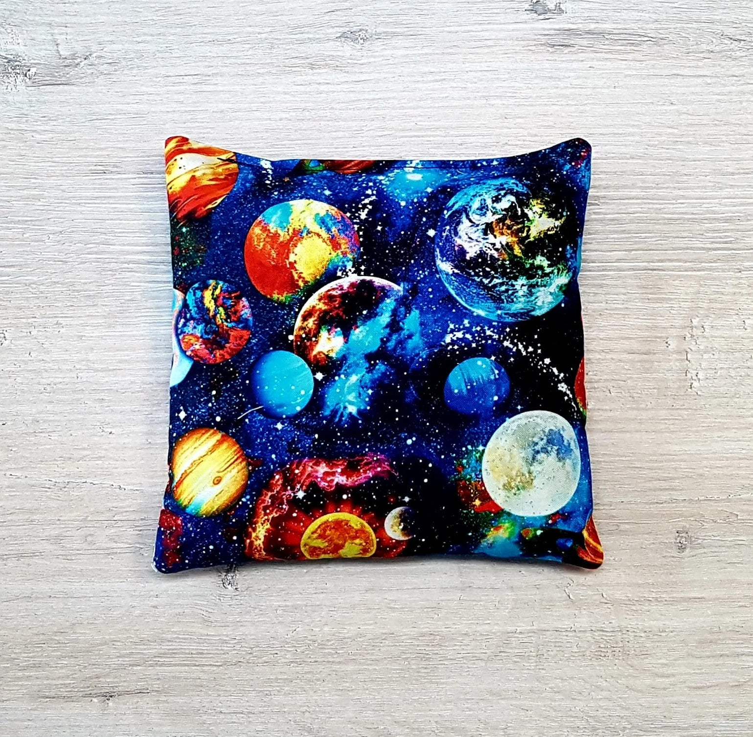 Kirschkernkissen Personalisiert/Rapssamenkissen Wärmekissen Waschbar Kühlkissen Körnerkissen Planeten/ Weltall von Etsy - MyMarelle