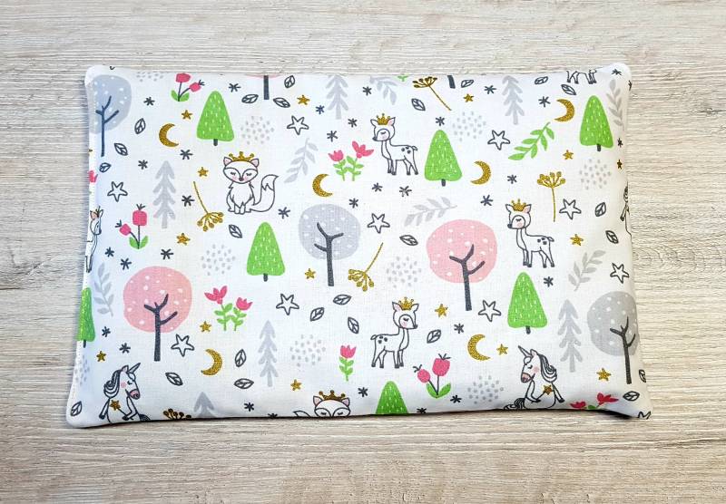 Kirschkernkissen Personalisiert/Rapssamenkissen Wärmekissen Waschbar Kühlkissen Körnerkissen Waldtiere von Etsy - MyMarelle