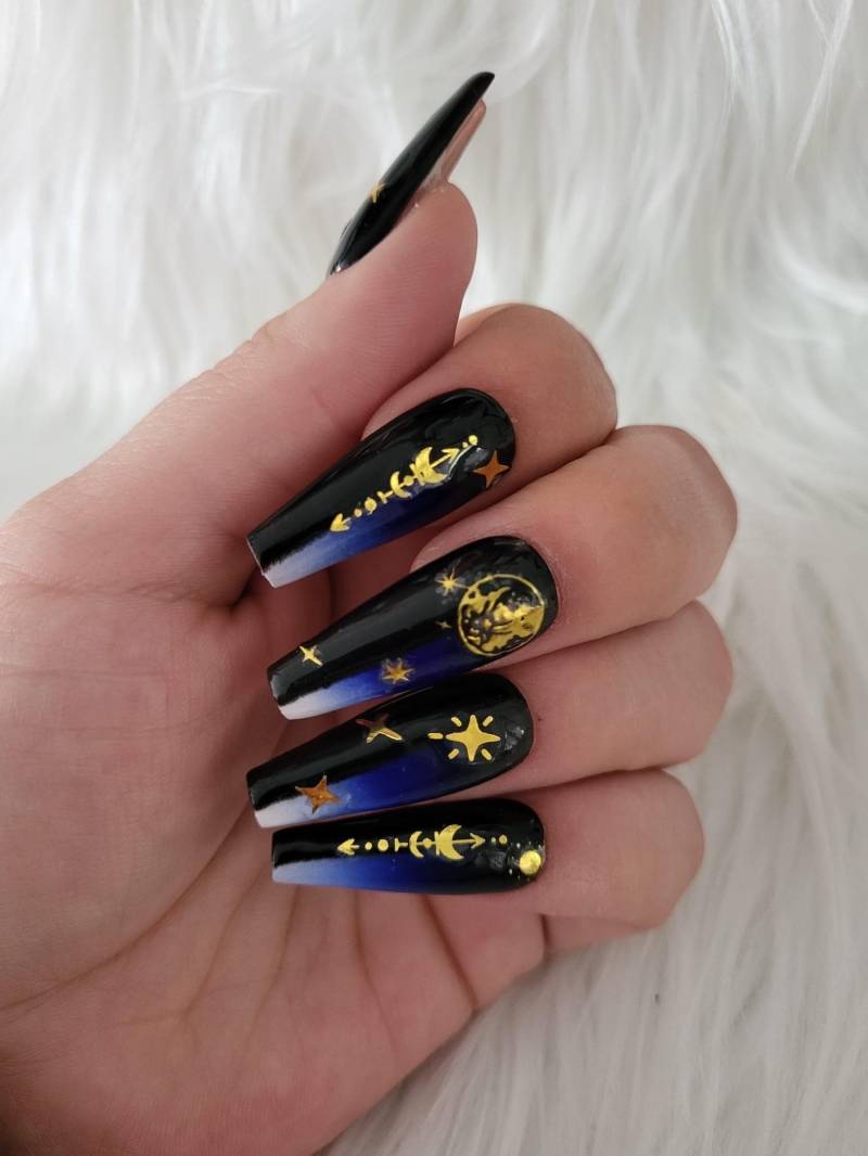 Press On Nails von Etsy - MyNewNailzDesign