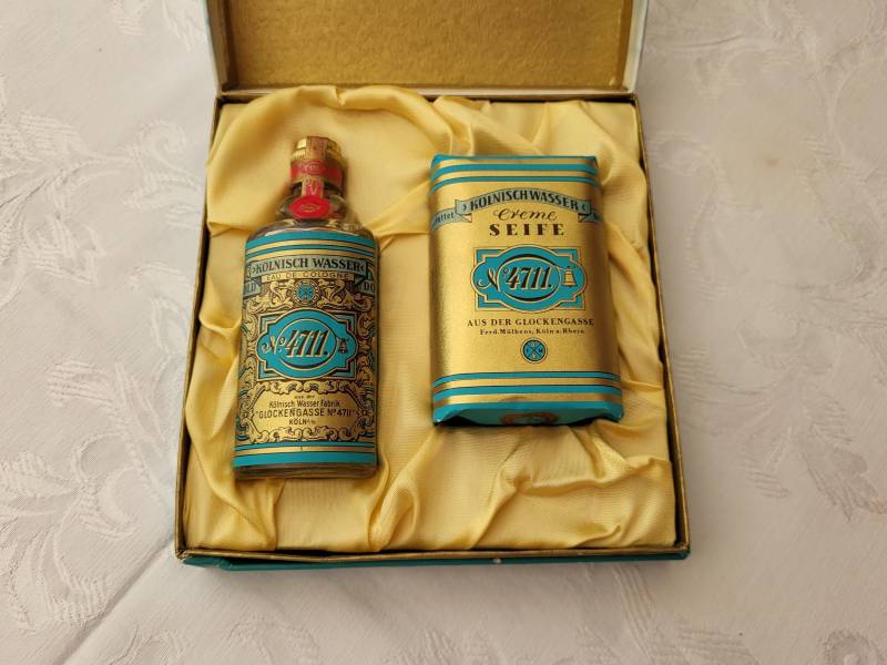 4711 Kölnisch Wasser Set Eau De Cologne & Creme Seife 100G Vintage von Etsy - MyStyleFashionCo