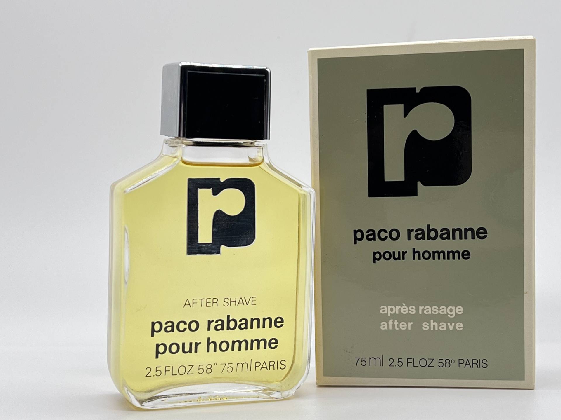 Vintage "R" Paco Rabanne Pour Homme" | 1973 Von After Shave 75 Ml Splash | Nicht Spray Nie Geöffnet, Nie Benutzt von Etsy - MyVintageGadgets