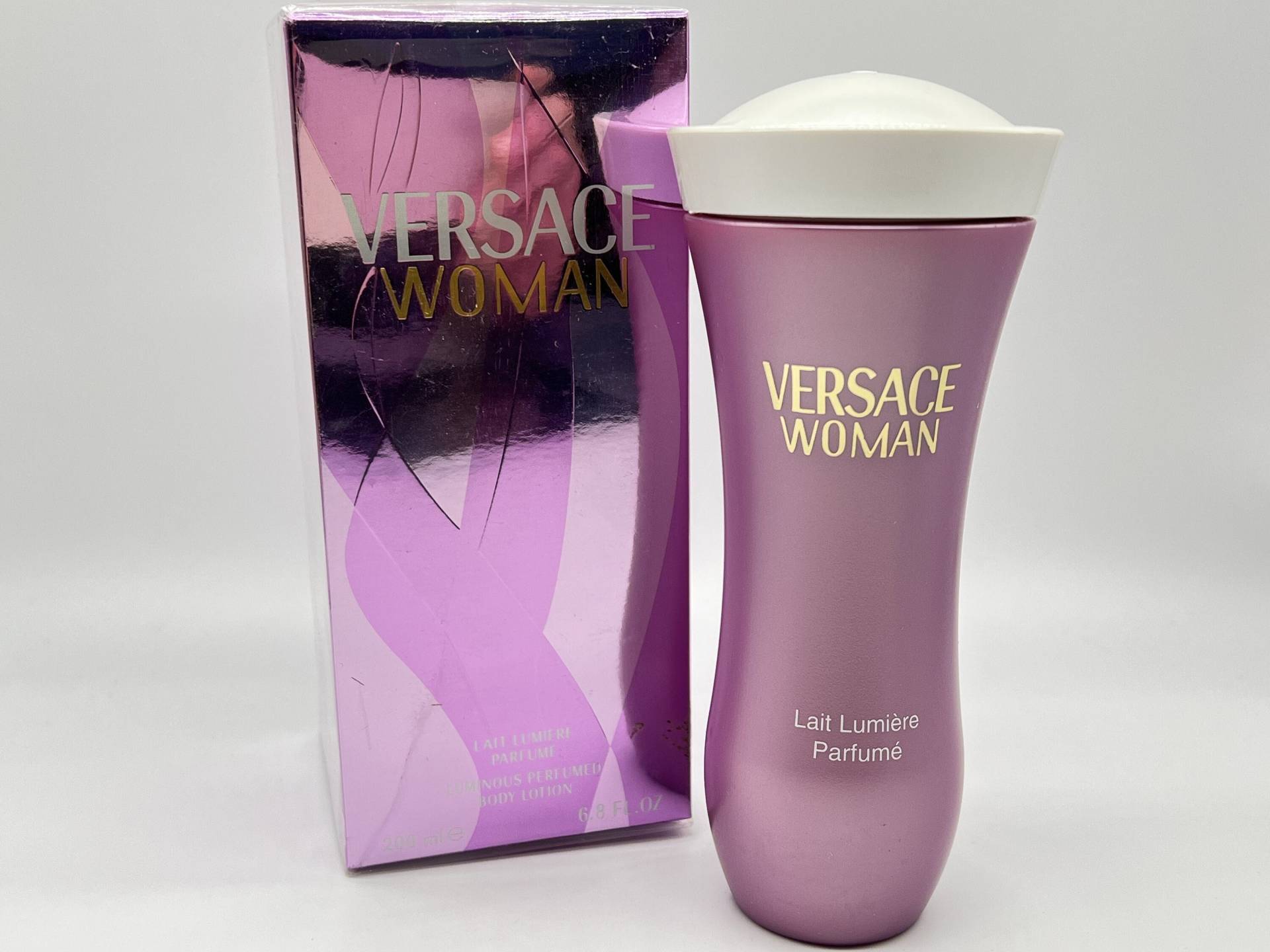 Vintage "Versace Woman" | 2000 Luminous Perfumed Body Lotion 200 Ml/6, 8 Fl.oz Originalverpackung Versiegelt von Etsy - MyVintageGadgets