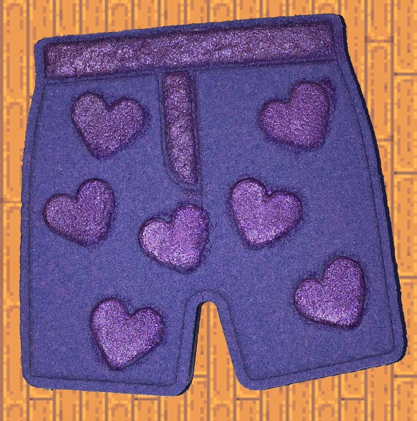 Lucky Purple Shorts Stardew Valley Inspirierte Badebombe Vanille Patchouli Pfeffer Duft Lord Of Misrule Typ von Etsy - MysticalMineral