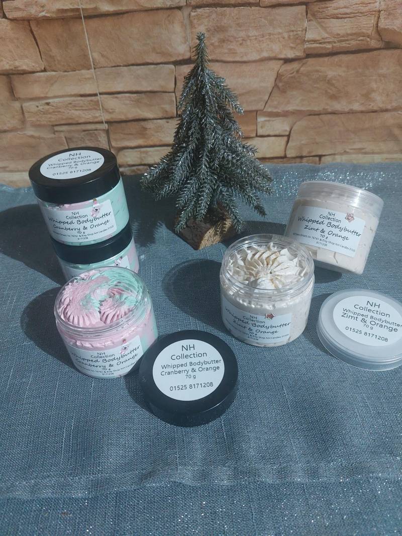 Weihnachts-Bodybutter von Etsy - NHCANDLES