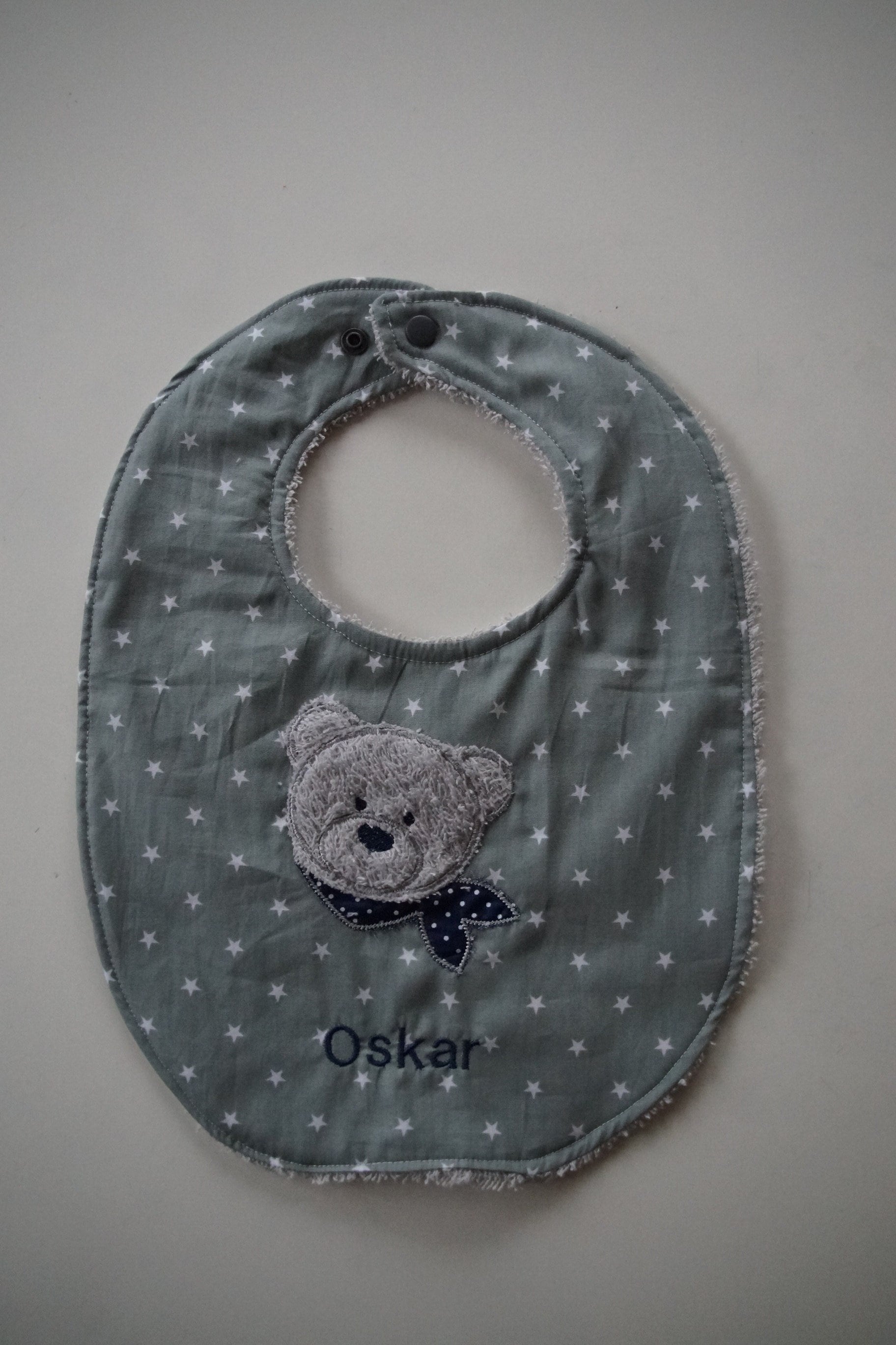 Babylatz Bär Mit Name von Etsy - Naehoase