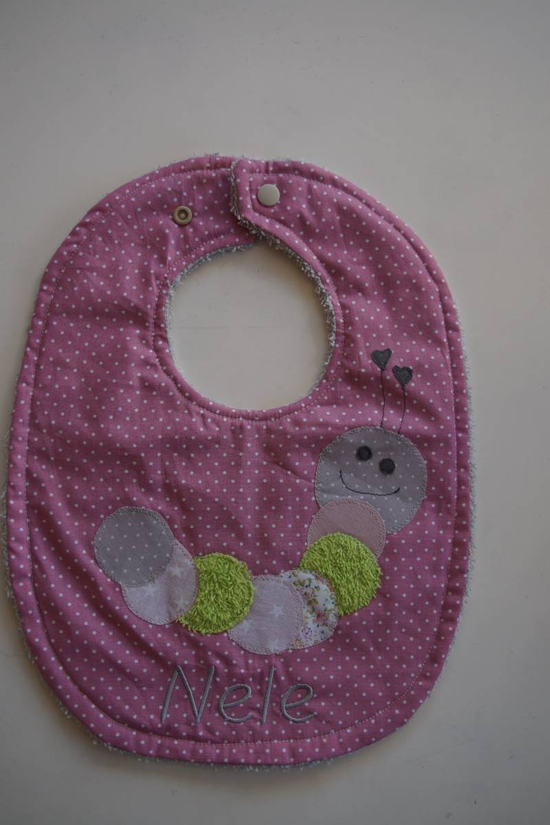 Babylatz Raupe von Etsy - Naehoase