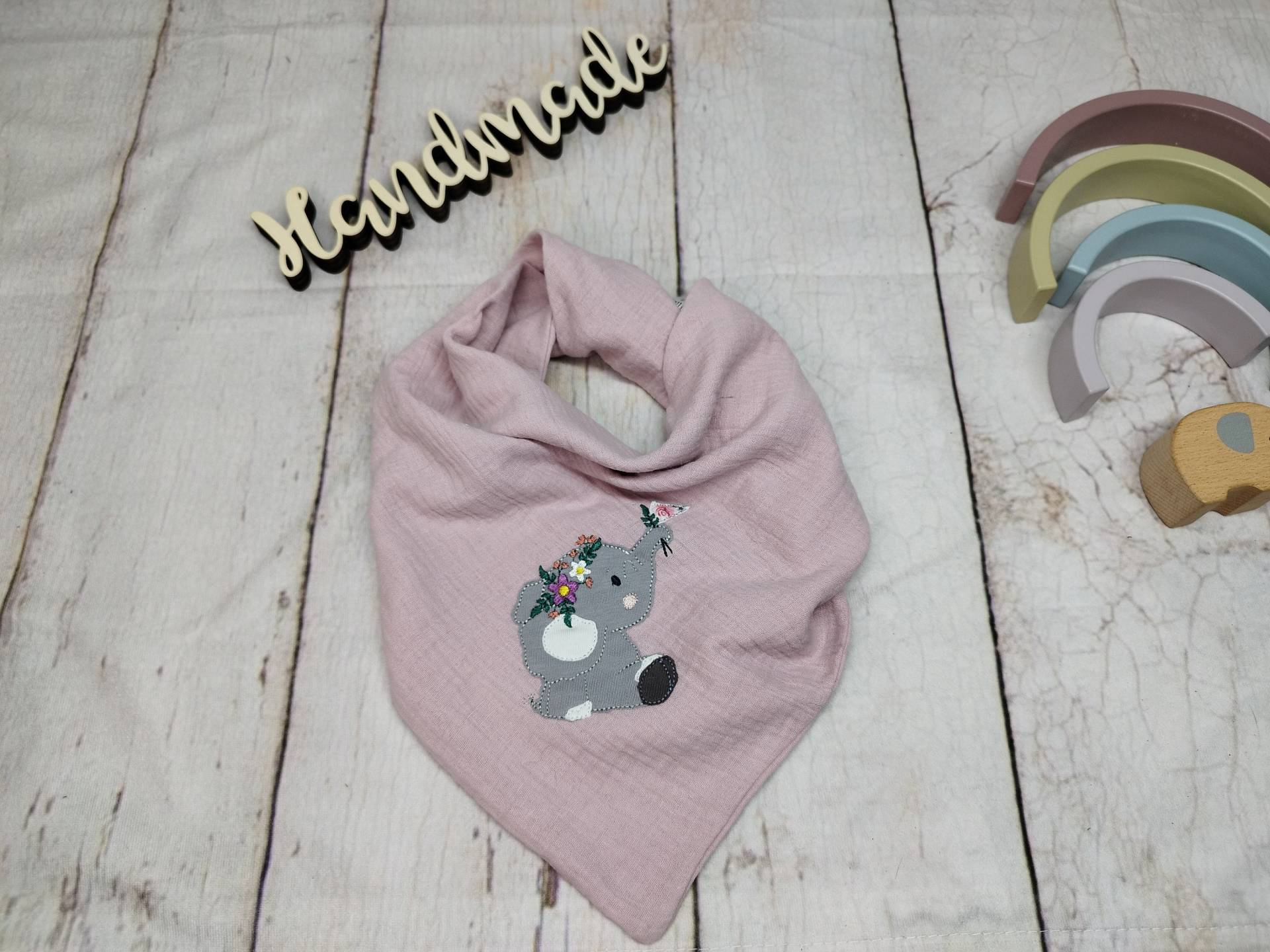 Halstuch Musselin, Elefant, Rosa, 0-7 Jahre Halstuch Musselin, Elefant, Rosa, 0-7 Jahre von Etsy - NaehtanteChristina