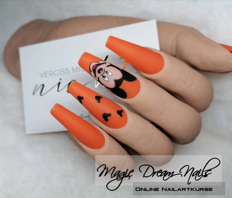 Press On Set - Mickey Mouse von Etsy - NailAndResinArt