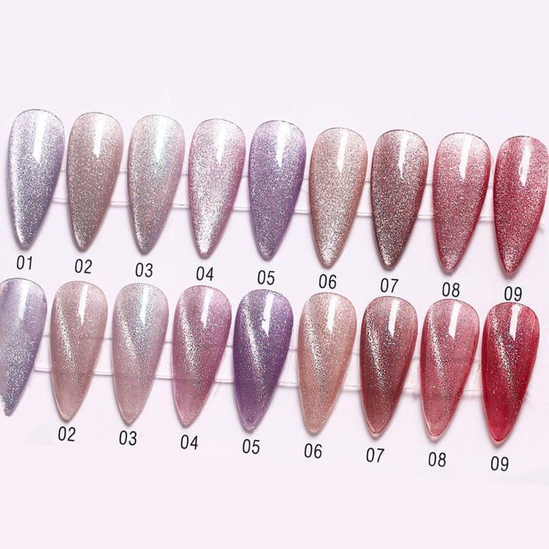 9 Farben Katzenauge Traum Wunderland Uv/Led Gel Nagellack 8Ml von Etsy - NailQueenNYC