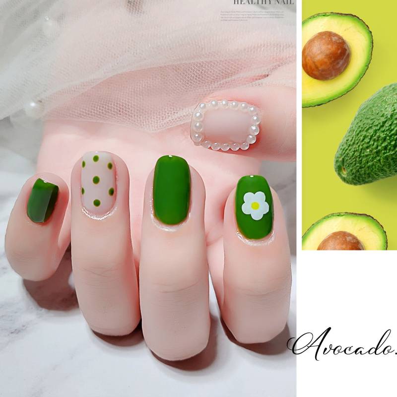 Avocado Grün Gel Nagellack 8Ml | Soak Off Uv/Led Gel-Nagellack von Etsy - NailQueenNYC