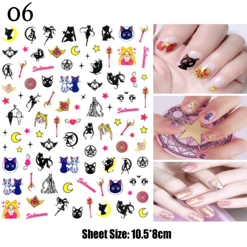 Super Shero Moon Nail Sticker #06 | Suche Im Shop Nach "Shero" von Etsy - NailQueenNYC