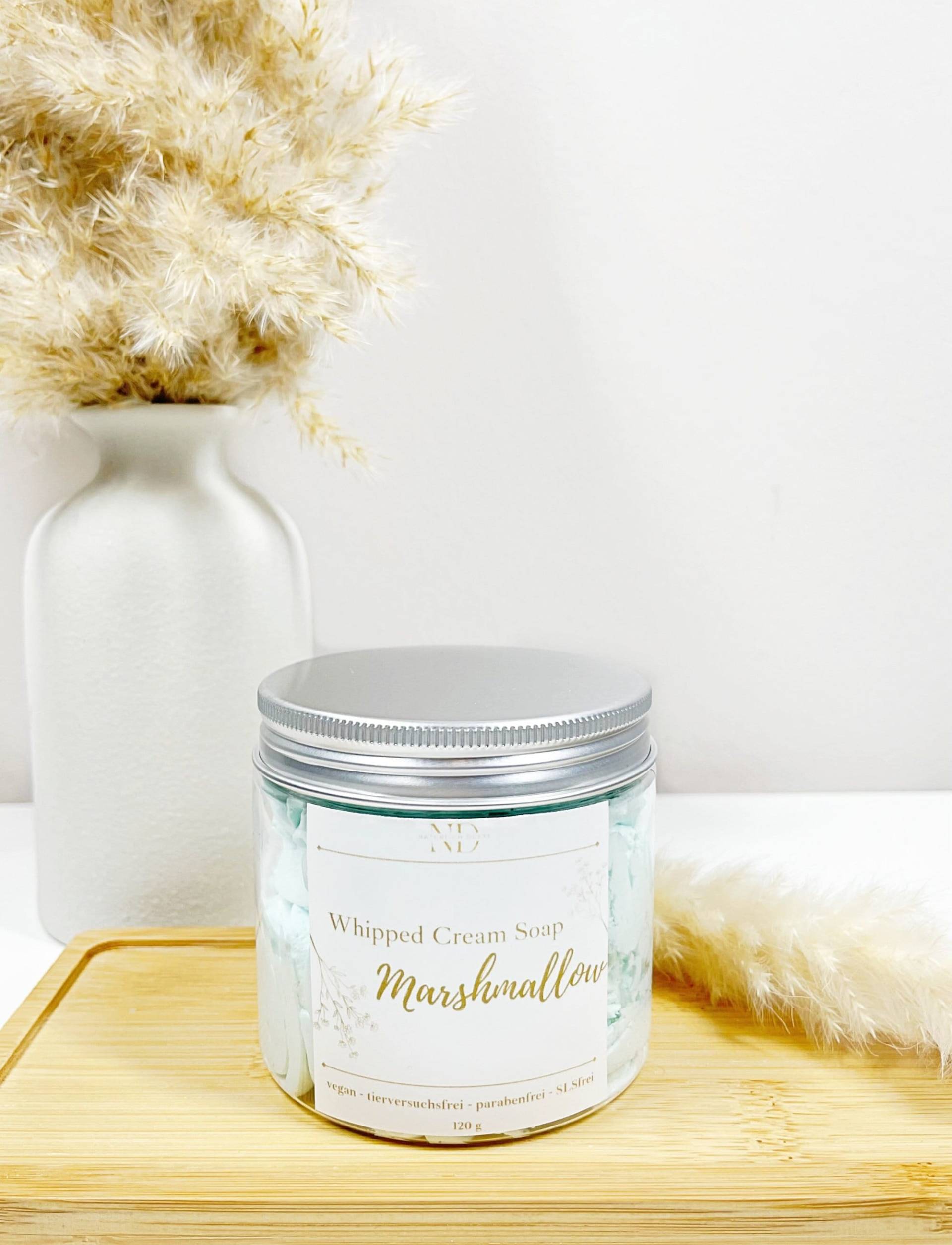 Dusch - Und Badebutter, Whipped Soap, Marshmallow, Vegan von Etsy - NatuerlichDufte