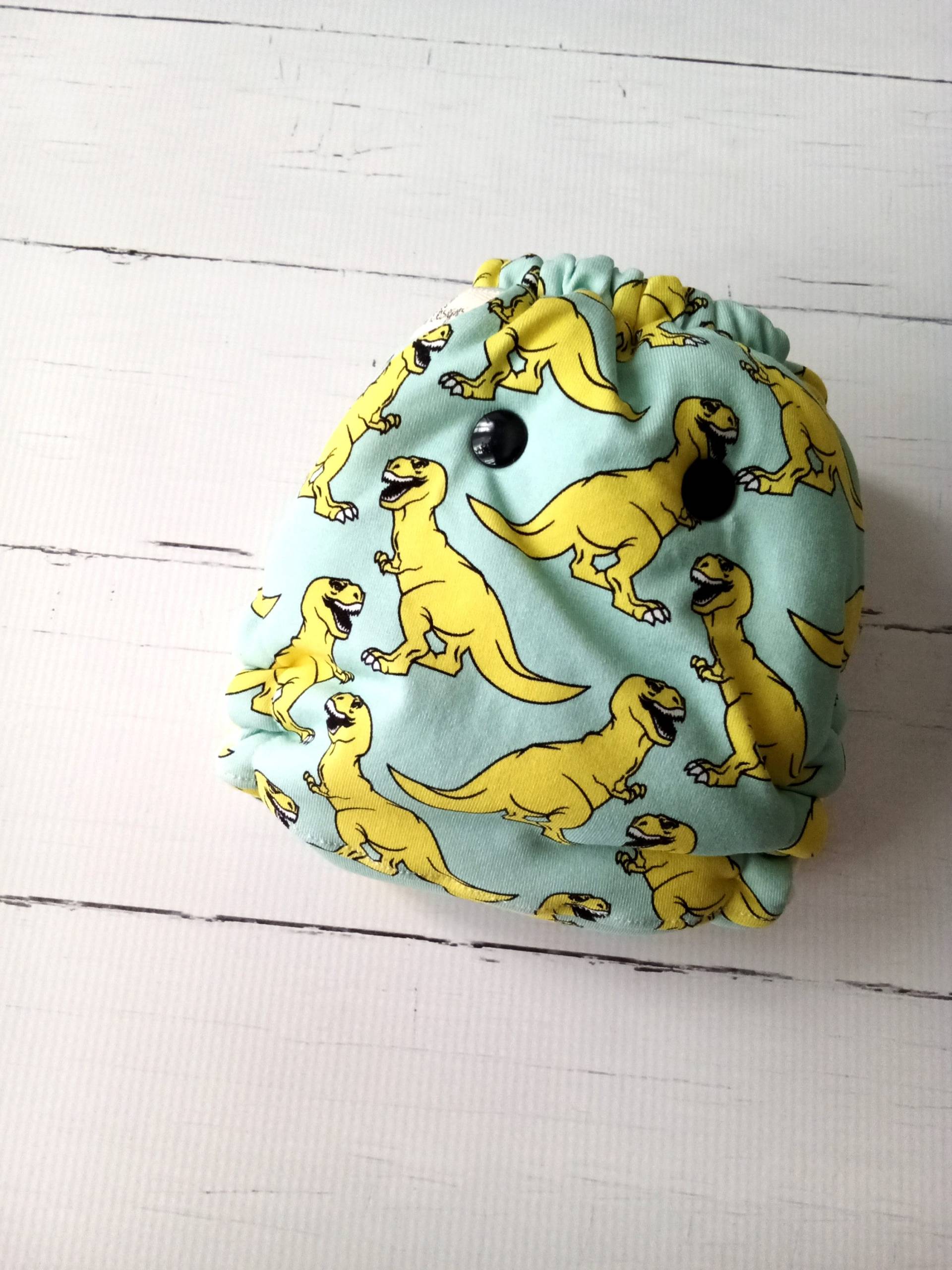 T-Rex Hybrid Fitted Neugeborenen Windel, Dinosaurier Tuch Windel von Etsy - NestBirdDesigns