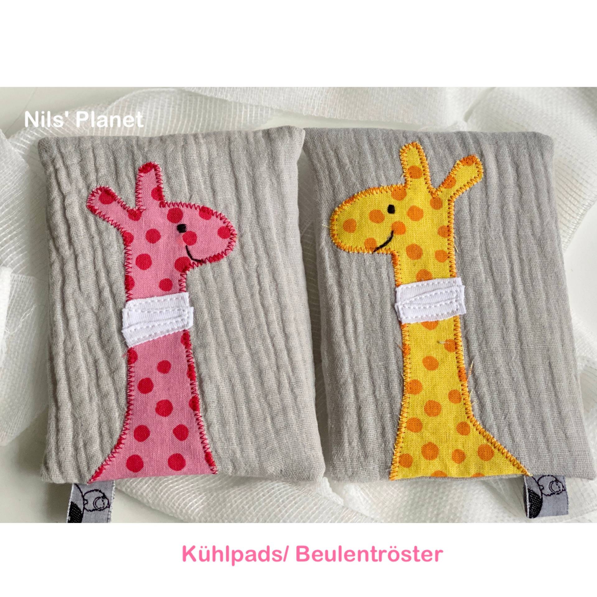 Kühlpad Mit Hülle Beulentröster Kühlpadhülle Kühlkissen Kalt-Warmkompresse Giraffe Musselin Applikation Geschenk Baby Mädchen Junge Krank von Etsy - NilsPlanet