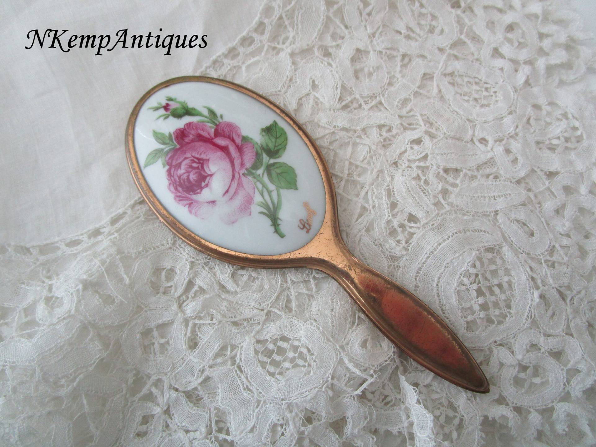 Vintage Limoges Spiegel von Etsy - Nkempantiques